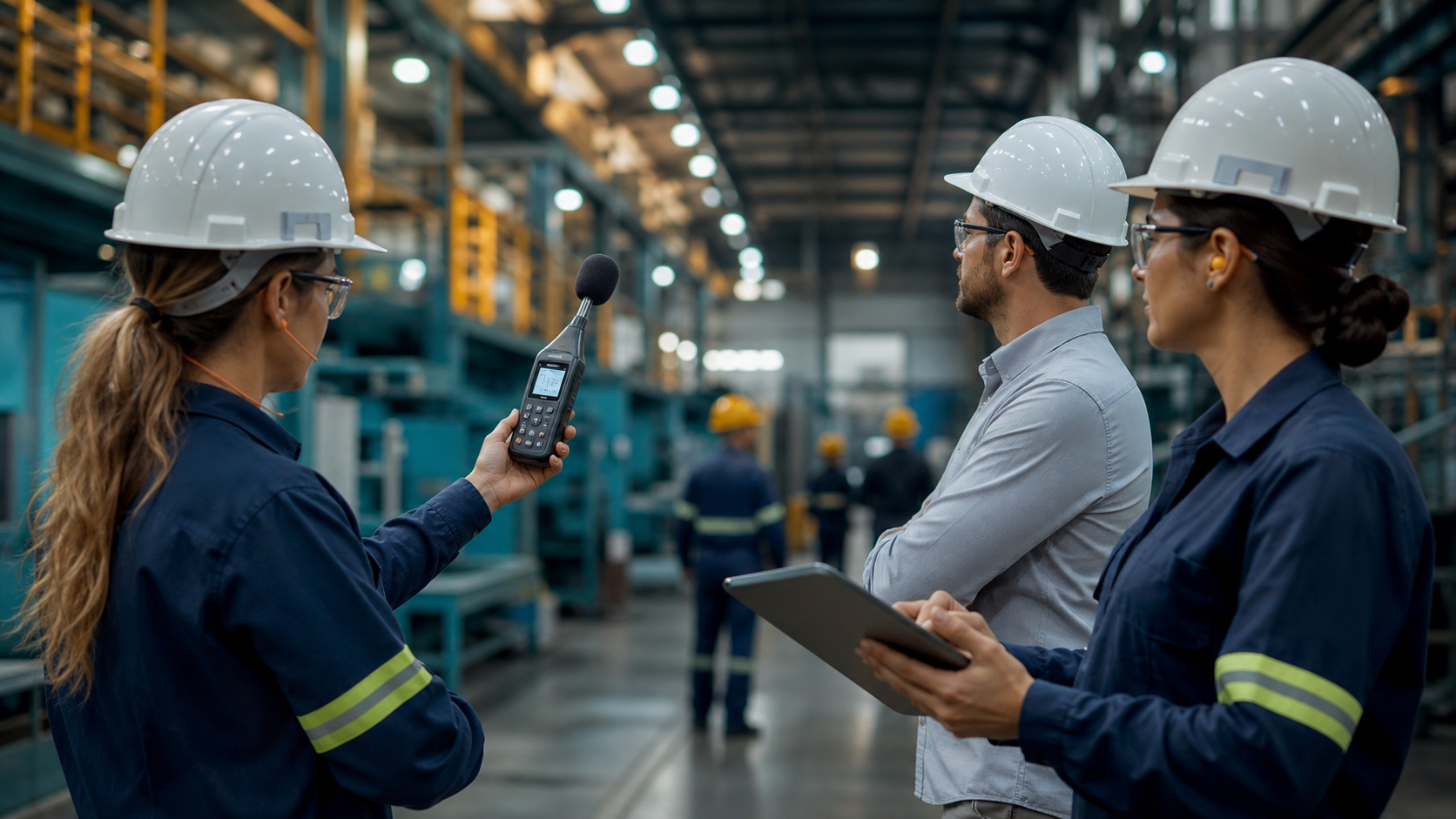 Avaliação pericial de ruído em ambiente industrial